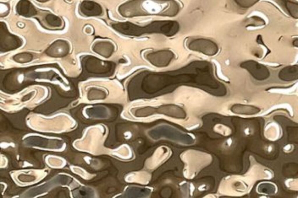 Water Ripple Gold Sheet in uae
